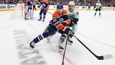 Oilers end pre-season skid with 5-4 win over Kraken