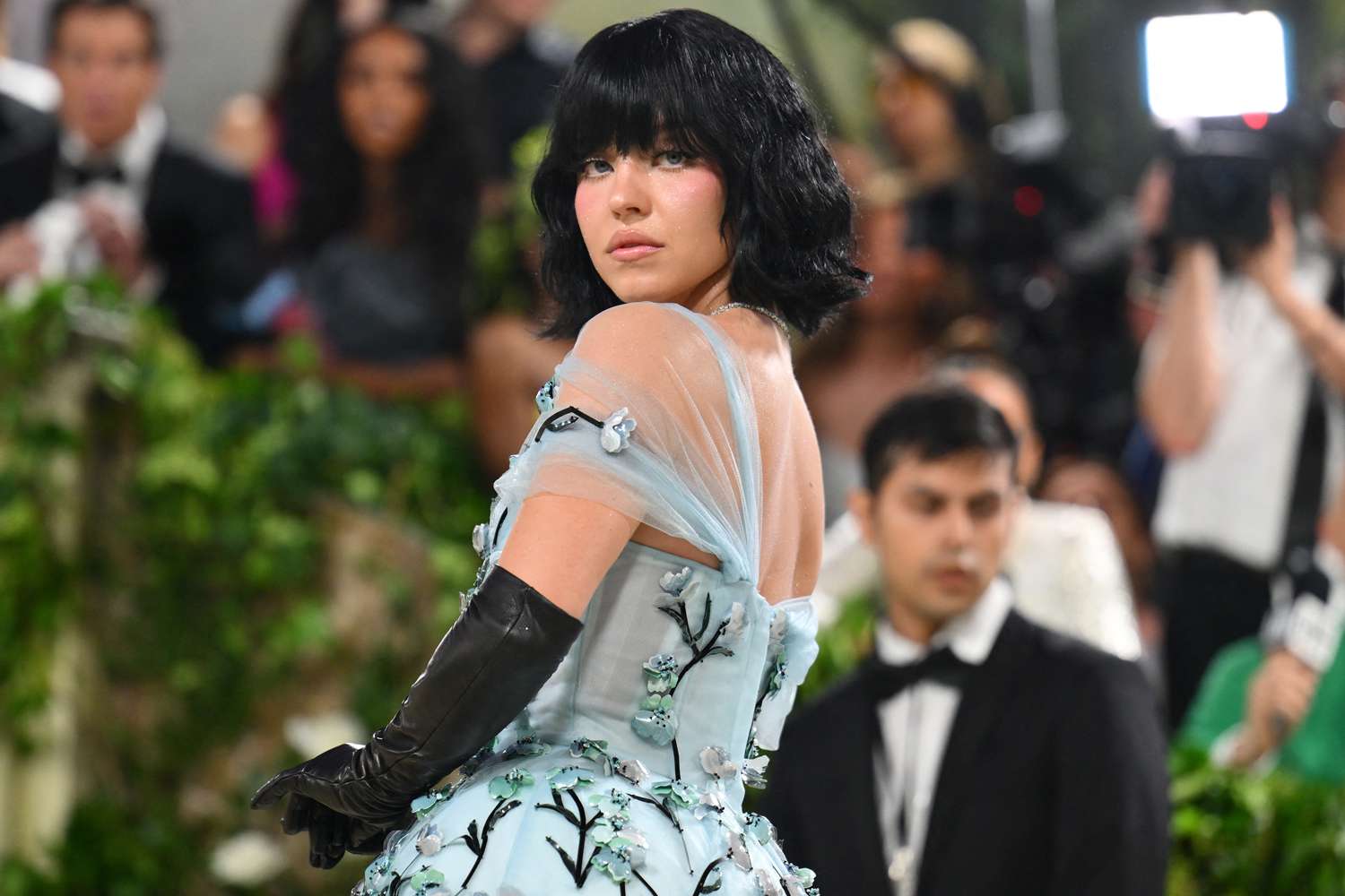 Sydney Sweeney Debuts Shocking Black Bob Hairstyle with Her Fairytale Ballgown at 2024 Met Gala