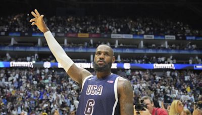 LeBron rescues USA from South Sudan shock in Paris Olympic warm-up