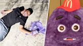 McDonald's Grimace breaks silence on 'unhinged' TikTok trend