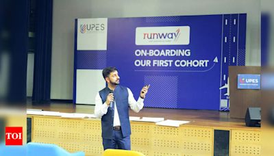 UPES Runway creates a thriving ecosystem for entrepreneurship with the incubation of over 250 startups - Times of India