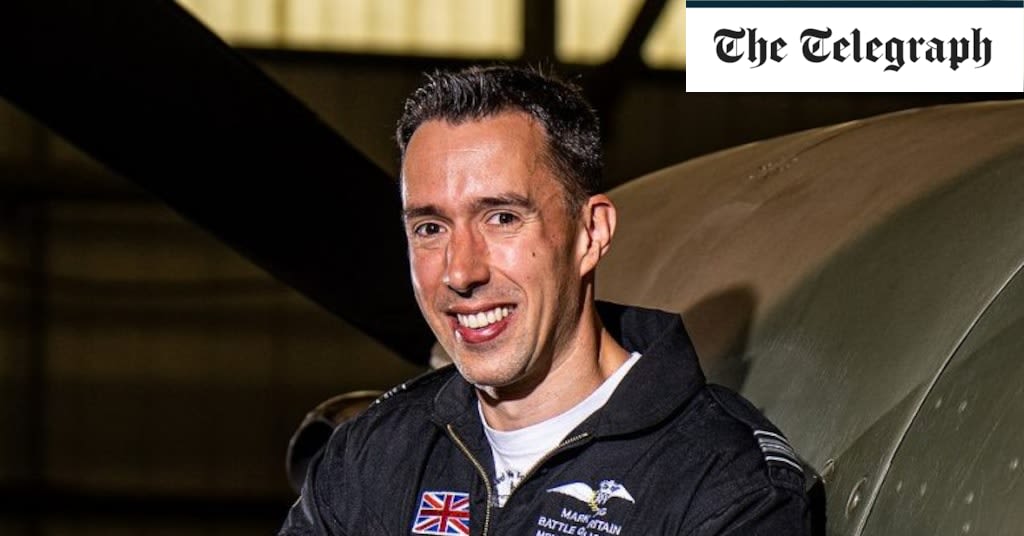 First picture of RAF pilot killed in Spitfire crash