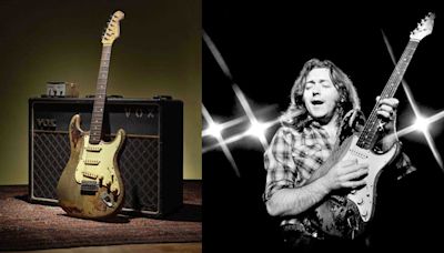 Rory Gallagher's iconic 1961 Stratocaster is to be auctioned