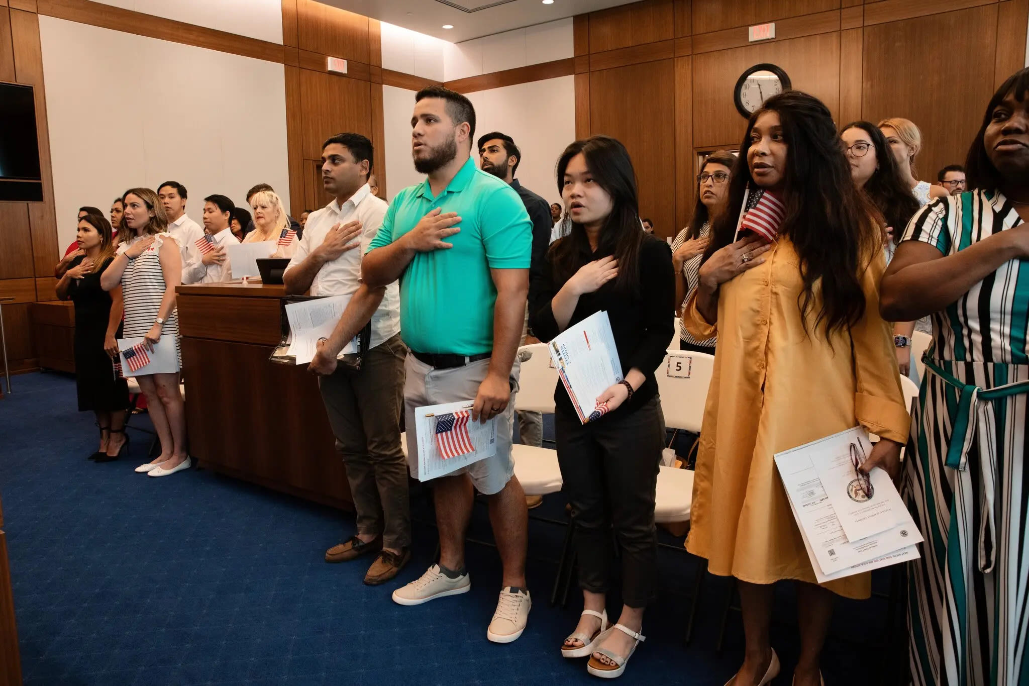 Immigrants Are Becoming U.S. Citizens at Fastest Clip in Years