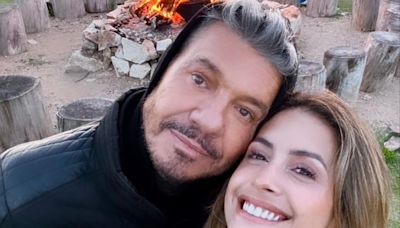 Las fotos del reencuentro de Marcelo Tinelli y Milett Figueroa tras la Copa América: “Juntos a la par”