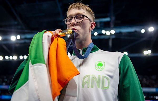 Outcry over BBC response to Daniel Wiffen winning Olympic gold medal for Ireland - 'look what it says on his shirt'