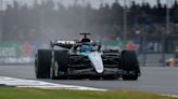 British GP: George Russell tops wet Silverstone practice from Lewis Hamilton ahead of qualifying