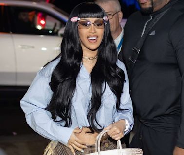 Cardi B Has Wardrobe Malfunction En Route to Knicks Game and Almost Misses Courtside Date with Offset