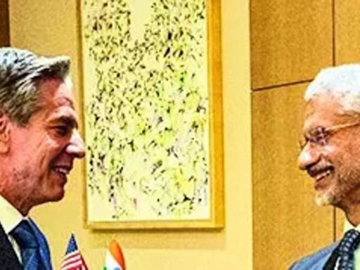 India, US Foreign Ministers meet ahead of QUAD Confab - The Economic Times