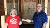 Zanesville business man hopes to keep Battle Axe Throwing of Coshocton a cut above