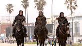 Apes on Horseback Surprise People on Venice Beach as Planet of the Apes Gears Up for Release