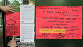 'Death to America': NYPD shares disturbing anti-American propaganda at NYU encampment