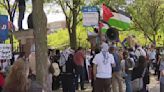 Pro-Palestine protesters at DePaul University prepare for raid of encampment