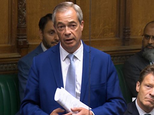 Nigel Farage calls for referendum on leaving the ECHR