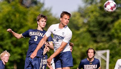 High School Boys Soccer: Hudson bows out in 1A quarterfinals to Iowa City, Regina Catholic