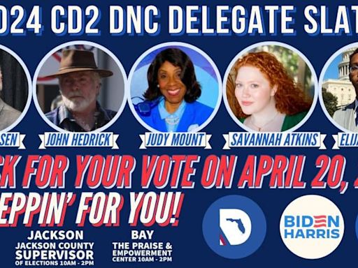 5 North Florida residents elected as delegates to Democratic National Convention in Chicago