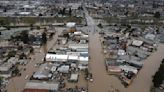 Astonishing before and after satellite photos show California towns swallowed by floods