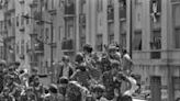 Crowds acclaimed soldiers in Lisbon on May 1, 1975, a year after the 'Carnation Revolution' ended Western Europe's longest-lived dictatorship