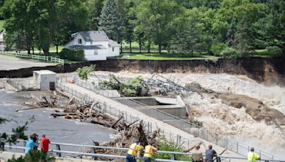 Iowa floodwaters breach levees as even more rain forecast for drenched Midwest