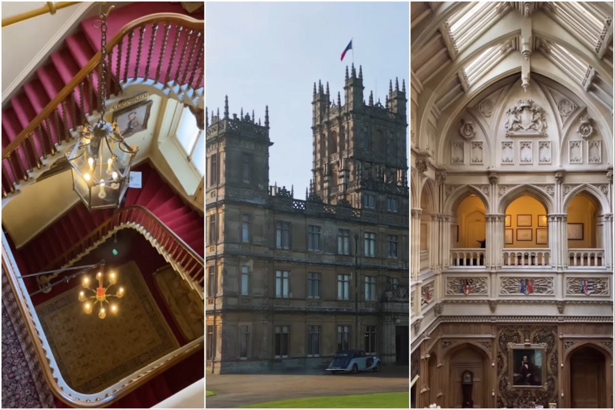 Behind The Scenes at the real Downton Abbey, Highclere Castle