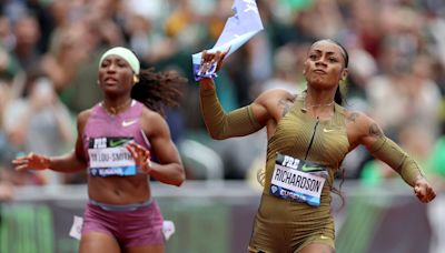 Sha'Carri Richardson wins Pre Classic in her first 100m of Olympic season