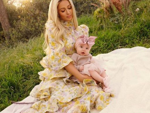 Paris Hilton muestra por primera vez a su hija London Marilyn