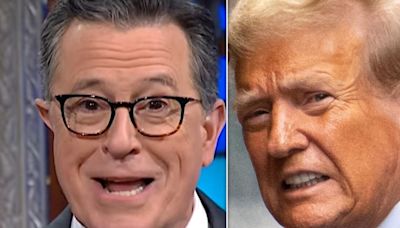 Stephen Colbert Spots Exact Moment Donald Trump’s Brain Shut Down Completely