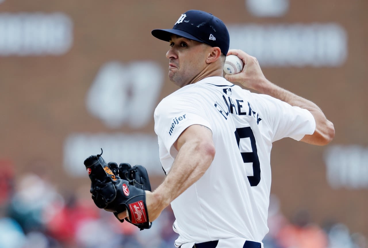 Jack Flaherty is sharp as Tigers rout Guardians, 10-1