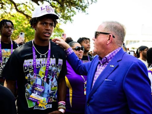 The Buzz: LSU Football Hosting No. 1 Wide Receiver in America for Official Visit