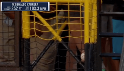 Yankees Batter Gets His Revenge on Oriole Park With Home Run That Got Stuck in Fence