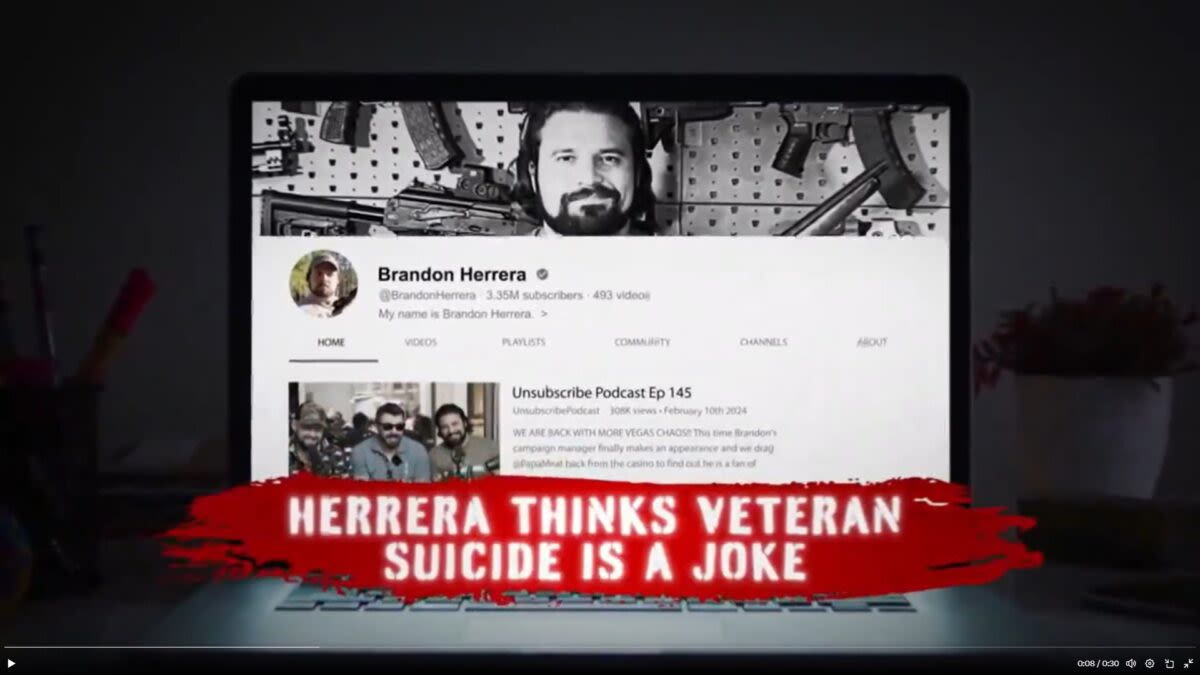 AIPAC launches ad blitz against Brandon Herrera, challenger to Rep. Tony Gonzales