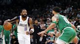 Mavericks' Kyrie Irving Has Altercation With Boston Celtics Fan in Game 5