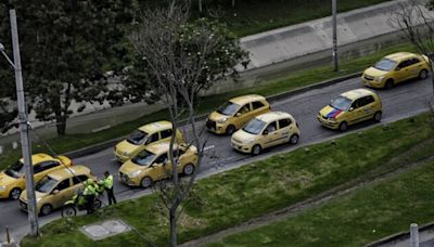 Paro de taxistas en Bogotá: cortes y puntos de concentración hoy, 23 de julio
