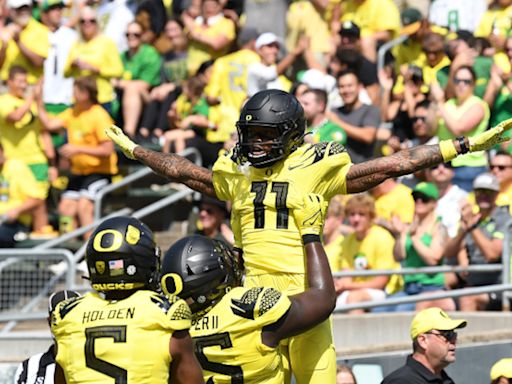 Former Oregon Ducks’ star Troy Franklin listed among Day 3 rookies who could start in 2024