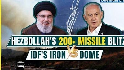 Hezbollah's Ruthless Payback: Iron Dome Crumbles After 200+ Missile Blitz Wreck Havoc On IDF Bases