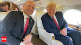 Trump took a private flight with Project 2025 director in 2022, reveals new photo - Times of India