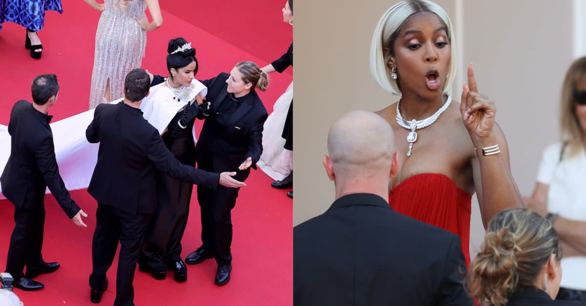 Massiel Taveras Shoves Same Cannes Security Guard Kelly Rowland Confronted