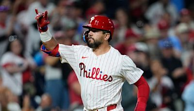 Phillies star Kyle Schwarber sets MLB record with 14th leadoff home run of 2024 in win over Rays