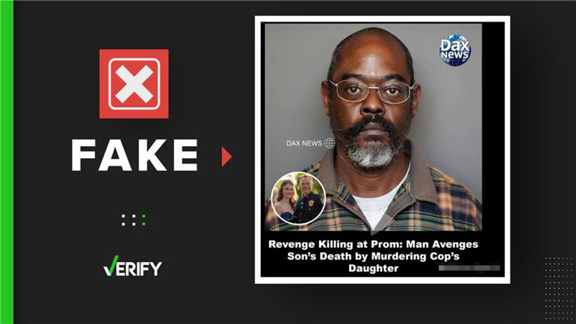 ‘Eye for an eye’ viral posts about man shooting cop’s daughter as revenge are fake