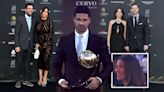 Arteta, Alonso, Fabregas and their stunning Wags light up Globe Soccer Awards