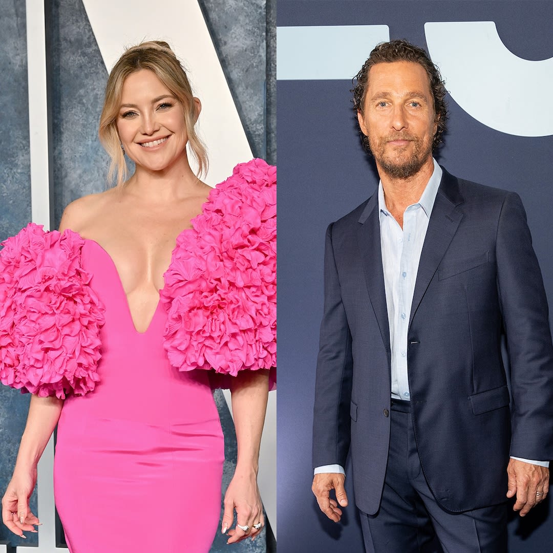 Kate Hudson Admits She and Costar Matthew McConaughey Don't Wear Deodorant in TMI Confession - E! Online