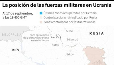 La contraofensiva rusa en la región de Kursk fue "detenida", afirma un portavoz ucraniano a la AFP