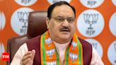JP Nadda to visit J&K on July 6 in view of assembly election | India News - Times of India