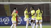 0-2. La selección femenina de fútbol de Colombia domina el partido y derrota a Panamá