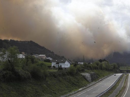 La NASA investiga el gran incendio forestal que arrasó el Occidente de Asturias en 2023