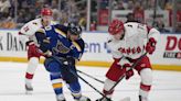 Hurricanes beat Blues 5-2 on Slavin go-ahead goal