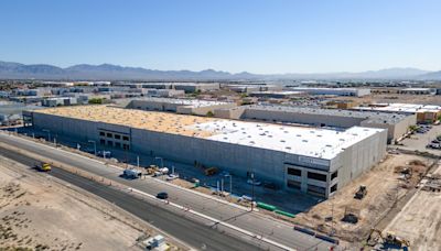 New industrial building takes shape near North Las Vegas Airport