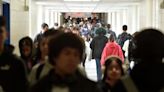 Danbury High School students navigate congested hallways, overcrowded cafeteria as enrollment soars