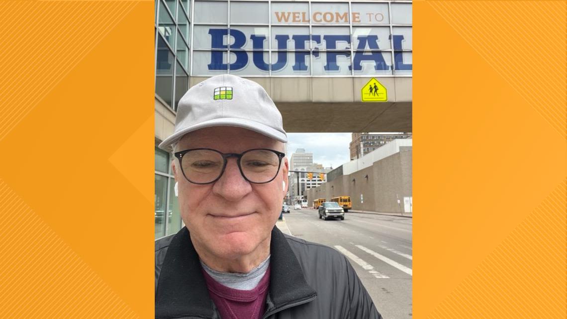 Steve Martin was in Buffalo over the weekend