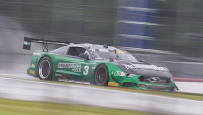 Menard wins wet and wild third straight Trans Am race at Mid-Ohio